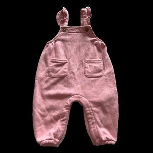 Pink overall 3-6 months